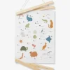 pas cher marque Affiche Abécédaire MINI ZOO Beige – Vertbaudet 22