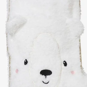 Chaussette De Noël Ours En Bouclette Personnalisable Blanc – Vertbaudet ﻿soldes 8