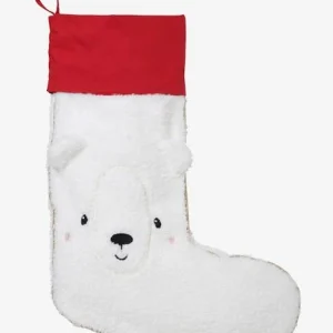 Chaussette De Noël Ours En Bouclette Personnalisable Blanc – Vertbaudet ﻿soldes 10