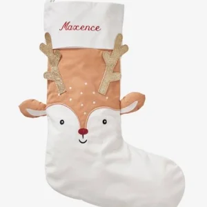 Chaussette De Noël Personnalisable Renne Blanc – Vertbaudet Nouveau 13