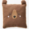 Coussin Carré Ourson Brun – Vertbaudet soldes de Noël 20