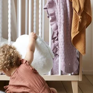 Neuve avec étiquette Couverture Bébé Pointelle DOUCE PROVENCE Parme – Vertbaudet 9