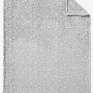 mode Couverture En Microfibre Imprimée étoiles Gris Clair – Vertbaudet 12