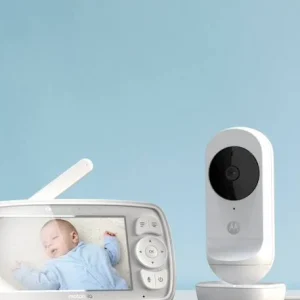 Ecoute-bébé Audio/vidéo Numérique MOTOROLA VM 44 Connect Blanc – Motorola Meilleur Prix Garanti 8