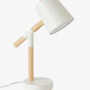 Réductions Lampe De Bureau Articulée Bois Et Métal Ecru & Bois – Vertbaudet 10