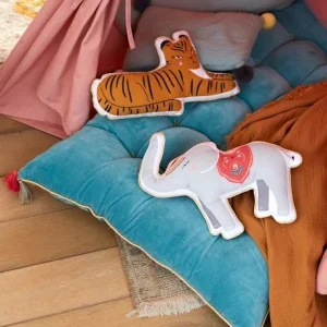 Lot De 2 Coussins Animaux EDEN INDIA Multicolore – Vertbaudet excellent qulity 13