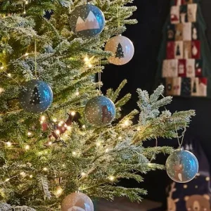 grande qualité Lot De 6 Boules De Noël Contes De La Forêt Vert – Vertbaudet 16