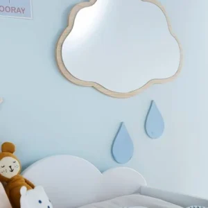 guranteed de qualité Miroir Nuage Bois – Vertbaudet 6