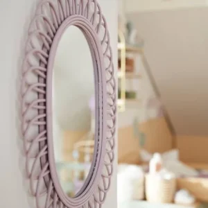 Miroir Ovale En Rotin DOUCE PROVENCE Violet – Vertbaudet REMISE 12