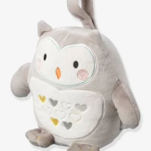 Peluche Aide Au Sommeil Rechargeable TOMMEE TIPPEE Ollie La Chouette Gris Clair/blanc – Tommee Tippee soldes magasin 12