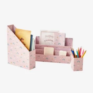 Set Rangement Bureau Arc-en-ciel Rose – Vertbaudet le grand escompte 10