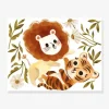 Nouvelle Collection Stickers XL Lion/Tigre Felidae LILIPINSO Marron – Lilipinso 10