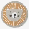 Réductions Tapis Rond Lavable Lion Gris / Orange – Vertbaudet 13